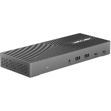 USB-концентратор WAVLINK USB-C Triple Display 4K@60Hz Universal /100W PowerDelivery Include 20V/8A Power Adapter/ 4xUSB3.0/3xUSB C/2xDP 4K 60HZ/3xHDMI 4K 60HZ/1xGigabit LAN/1xAudio In/Out