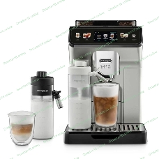 Кофемашина DeLonghi ECAM450.55.S серебристый/черный, исп. кофе - зерновой/молотый, 1.8 л, 1450 Вт, 19 бар