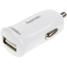 Комплект зарядное устройство Hama H-183266 2.4A для Apple кабель Apple Lightning белый