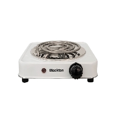 Плита настольная электрическая Blackton Bt HP100S белый, 1 кВт, ТЭН, конфорки - 1, металл, поворотные переключатели