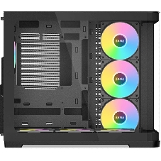 Корпус SAMA V60, Midi-Tower, чёрный, 7 x 120 мм