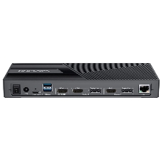USB-концентратор WAVLINK USB-C Triple Display 4K@60Hz Universal /100W PowerDelivery Include 20V/8A Power Adapter/ 4xUSB3.0/3xUSB C/2xDP 4K 60HZ/3xHDMI 4K 60HZ/1xGigabit LAN/1xAudio In/Out