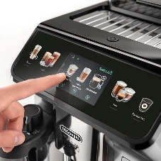 Кофемашина DeLonghi ECAM450.55.S серебристый/черный, исп. кофе - зерновой/молотый, 1.8 л, 1450 Вт, 19 бар