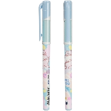 Ручка гелевая Deli MiYou EG15-BL ассорти, d=0.5мм, синие чернила