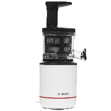Соковыжималка Bosch MESM500W черный, шнековая вертикальная, 150 Вт, 1000 мл, электронное, реверс
