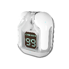 Наушники TWS More Choice BW07 белый, внутриканальные, Bluetooth, до 4 ч