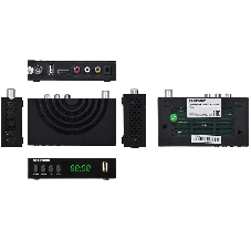 Приставка для цифрового ТВ Starwind CT-220 черный, DVB-T2, DVB-T, DVB-C, HDMI, USB 2.0 х2