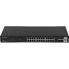 Коммутатор IP-COM G2226F, 24×1 Гбит/с + 2×1 Гбит/с SFP, управляемый