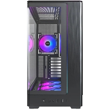 Корпус MONTECH ATX KING 45 PRO, Mid-Tower, черный, 4 x 120 мм