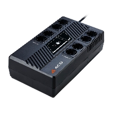 Источник бесперебойного питания ACD PW-Entry 600/600 ВА/360 Вт/8xSchuko CEE7/4