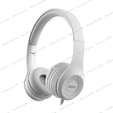 Проводные наушники Hoco W21 Graceful Charm серый, накладные, Jack 3.5 мм, складная конструкция