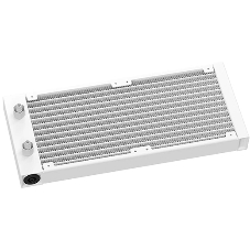 Система жидкостного охлаждения Deepcool LM240 WH ARGB Soc-AM5/AM4/1200/1700/1851 белый 4-pin 19-36dB Al LCD 220W 1404gr Ret (R-LM240-WHDMMC-1)