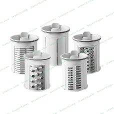 Мультирезка Centek CT-1382 300Вт 5 насадок/измельчение/шинковка/волнистая/грубая нарезка