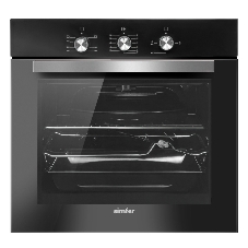 Газовый духовой шкаф Simfer B6Gb12016 черный