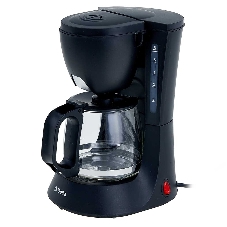 Кофеварка капельная Delta DL-8153 черный, исп. кофе - молотый, 0,6 л, 600 Вт