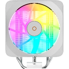 Кулер для процессора Ocypus Delta A40 EX WH Digital, 120мм ARGB FAN, Top Display Panel, 4 HEAT PIPES, 4-PIN PWM, 500-1800 RPM, 29DBA, HYDRO BEARING, LGA115X/1200/1700/18XX, AM4/AM5