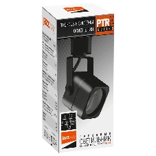 Светильник-прожектор JazzWay трековый PTR 24 GU10 BL 230V IP20 черный