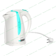 Чайник электрический Maxvi KE1701P белый/зеленый