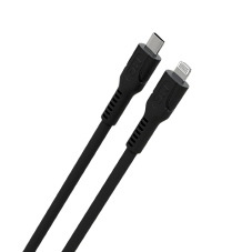 Кабель MORE CHOICE (4620202553690) K65ia 2м USB 3.0A PD 27W для Lightning ng 8-pin 2 м, черный