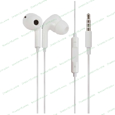 Проводные наушники Red Line SP18 белый, вкладыши, Jack 3.5 мм, встроенный микрофон