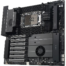 Серверная материнская плата ASUS PRO WS W890E-SAGE SE, LGA 4710-2, Intel W890, 8xDDR5, 4xSATA, 4xM.2, 7xPCIe 5.0 x16, 1xVGA, 2x10Gb LAN, IPMI, 2xUSB-C 40Gbps (USB4 / Gen3x2), 6xUSB-A 10Gbps, 2x3.5 мм, 7.1, EEB