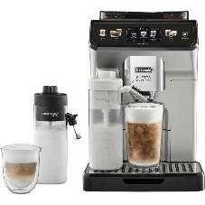 Кофемашина автоматическая DeLonghi Eletta Explore ECAM450.65.S серебристый, исп. кофе - зерновой/молотый, 1.8 л, 1450 Вт, 19 бар
