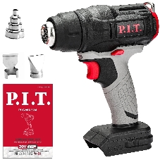 Технический фен P.I.T. PHG20H-550A SOLO темп.350/550С (PHG20H-550A) серый