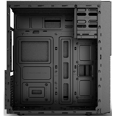 Компьютерный корпус CBR PCC-ATX-E188-WPSU ATX Miditower E188, без БП, 1*USB 3.0, 2*USB 2.0, HD Audio+Mic, черный