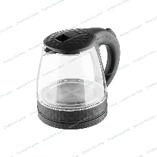 Чайник электрический Homestar HS-1053 1.2 л, стекло/пластик, черный