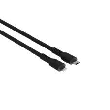 Кабель MORE CHOICE (4620202553690) K65ia 2м USB 3.0A PD 27W для Lightning ng 8-pin 2 м, черный