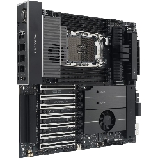 Серверная материнская плата ASUS PRO WS W890E-SAGE SE, LGA 4710-2, Intel W890, 8xDDR5, 4xSATA, 4xM.2, 7xPCIe 5.0 x16, 1xVGA, 2x10Gb LAN, IPMI, 2xUSB-C 40Gbps (USB4 / Gen3x2), 6xUSB-A 10Gbps, 2x3.5 мм, 7.1, EEB