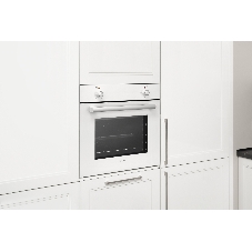 Духовой шкаф электрический Weissgauff EOM 180 W белый, встраиваемый