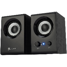 Акустическая система Oklick OK-160 2.0 черный 6Вт