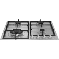 Газовая варочная панель Hotpoint HGMT 642 W IX, независимая, серебристый