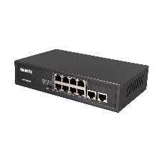 Коммутатор Falcon Eye FE-8FPG2, 8×100 Мбит/с PoE + 2×1 Гбит/с, неуправляемый