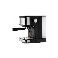 Кофеварка рожковая BRAYER BR1105, черный/серебристый, исп. кофе - молотый, 1,5 л, 800 Вт, 20 бар