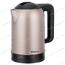 Чайник электрический Sakura SA-2121CD 2л, нержавейка, шампань/крап