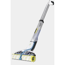 Электрошвабра Karcher EWM 2 белый/серый, питание от аккумулятора, уборка влажная, пылесборник 0.36 л