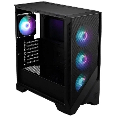 Корпус MSI MAG FORGE 320R Airflow, Midi-Tower, чёрный, 4 x 120 мм