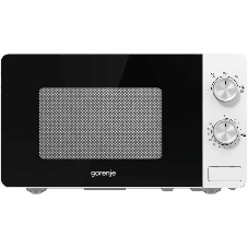 Микроволновая печь Gorenje MO20E1W белый, 20 л, 800 Вт, переключатели - поворотный механизм