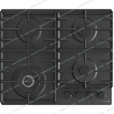 Газовая варочная панель Gorenje GW642SYB, 4 конфорки, эмалированная сталь, черный