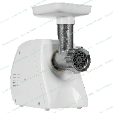 Мясорубка электрическая Ротор Альфа ЭМШ 35/250-1 белый, 1500 Вт, 0.6 кг/мин, защита от перегрузки, насадки - 2