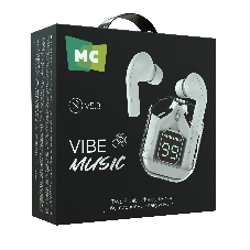 Наушники TWS More Choice BW07 белый, внутриканальные, Bluetooth, до 4 ч
