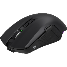 Мышь беспроводная/проводная Defender Whisper GM-209 черный, 7200 dpi, радиоканал, Bluetooth, USB, кнопки - 8