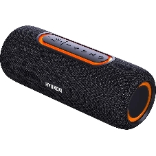 Колонка портативная Hyundai H-PS1021 черный/черный 25 Вт 1.0 BT 10м 1500mAh