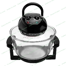 Аэрогриль RAGEX R201-000 черный, 1400 Вт, 12 л, механическое управление, 5 программ