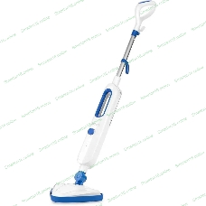 Швабра паровая Kitfort КТ-1048-3 белый/синий