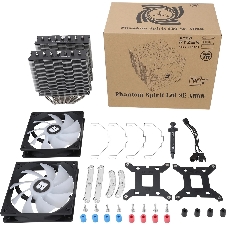 Кулер Thermalright Phantom Spirit 120 SE ARGb Soc-AM5/AM4/1151/1200/1700 черный 4-pin 25.6dB Al+Cu 765gr Ret (PS120-SE-ARGb)
