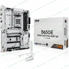 Материнская плата ASUS B650E MAX GAMING WIFI W, AM5, AMD B650, 4xDDR5, 4xSATA, 3xM.2, 1xPCIe 5.0 x16, 1xPCIe 4.0 x4, 2xPCIe 3.0 x1, 1xDP, 1xHDMI, 1x2.5Gb LAN, Wi-Fi 6E, Bluetooth 5.3, 1xUSB-C 10Gbps, 3xUSB-A 10Gbps, 2xUSB-A 5Gbps, 2xUSB-A 2.0, 3x3.5 мм, 7.1, ATX