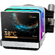 Система охлаждения Ocypus Sigma L24 PRO WH IPS Display/white/290W/All Intel/AMD AM*/Screws